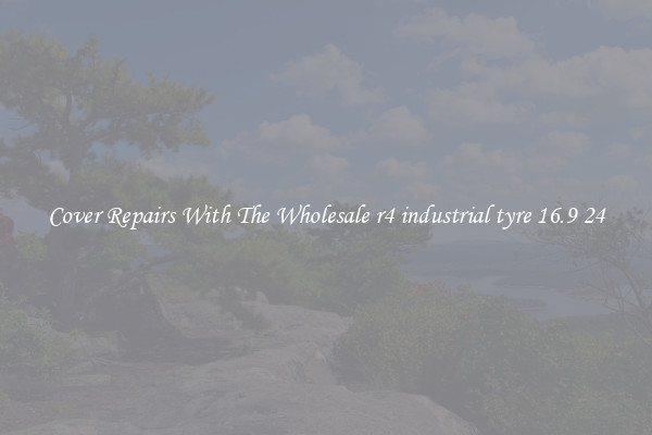  Cover Repairs With The Wholesale r4 industrial tyre 16.9 24 