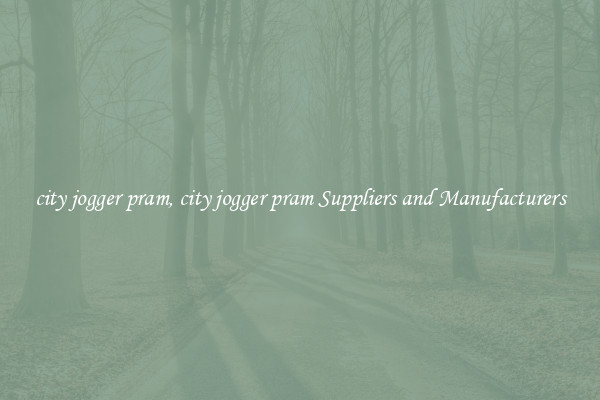 city jogger pram, city jogger pram Suppliers and Manufacturers